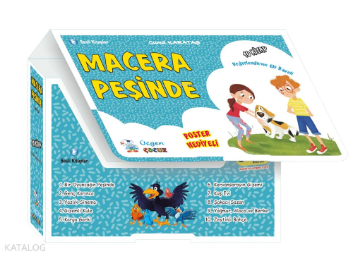 Macera Peşinde – Kutulu 10 Kitap | benlikitap.com