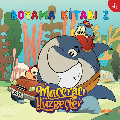 Maceracı Yüzgeçler Boyama Kitabı 2