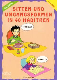 Malbuch Sitten und umgangsformen in 40 hadithen (4-6 Yaş) | benlikitap