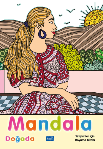 Mandala - Doğada;Yetişkinler İçin Boyama Kitabı | benlikitap.com