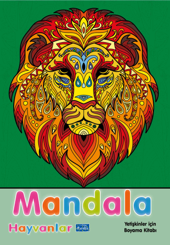 Mandala - Hayvanlar;Yetişkinler İçin Boyama Kitabı | benlikitap.com