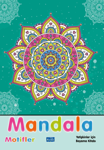 Mandala - Motifler;Yetişkinler İçin Boyama Kitabı | benlikitap.com