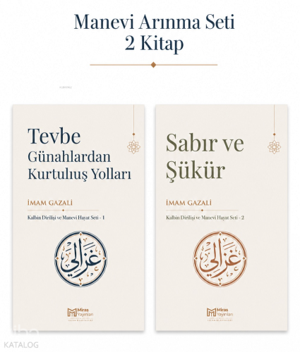 Manevi Arınma Seti (2 Kitap) | benlikitap.com