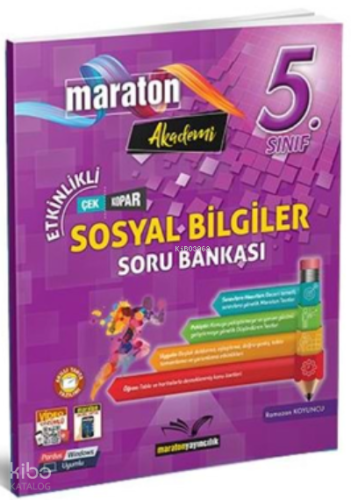 Maraton Akademi 5.Sınıf Etkinlikli Sosyal Bilgiler Soru Bankası