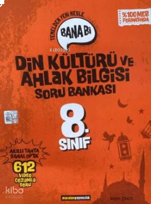Maraton Yayıncılık 8. Sınıf Bana Bi Din Kültürü Ve Ahlak Bilgisi Soru Bankası