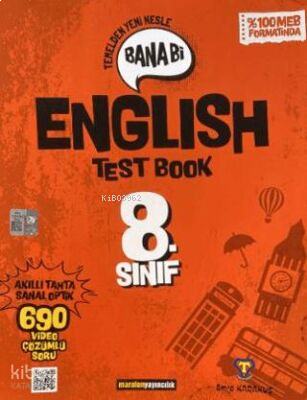Maraton Yayıncılık 8. Sınıf Bana Bi English Test Book