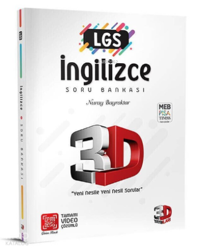 Martı Lgs 3D Ingılızce Soru Bankası | benlikitap.com