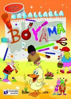 Masallarla Boyama (Kalın Boyama-Sticker Hediyeli) | benlikitap.com
