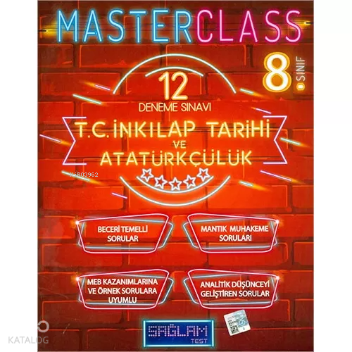 Masterclass İnkılap Tarihi Ve Atatürkçülük 12 Deneme Sınavı