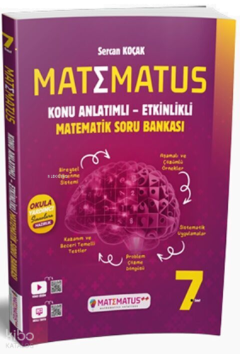 Matematus 7. Sınıf Matematik Konu Anlatımlı Etkinlikli Soru Bankası