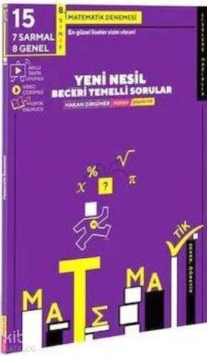 Matsev Yayınları 8. Sınıf Matematik 15 li Deneme Matsev | benlikitap.c