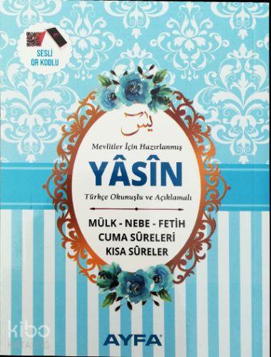 Mavi-Çanya Boy Türkçeli Yasin | benlikitap.com