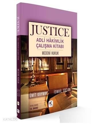 Medeni Hukuk - Justice Adli Hakimlik Çalışma Kitabı | benlikitap.com