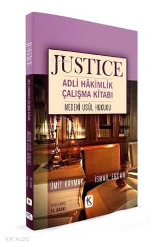 Medeni Usul Hukuku - Justice Adli Hakimlik Çalışma Kitabı | benlikitap