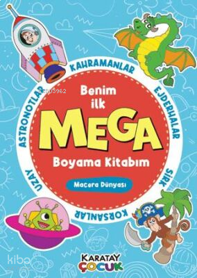 Mega Boyama-Macera Dünyası | benlikitap.com
