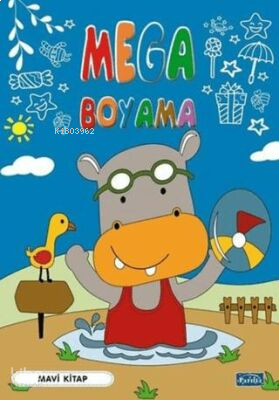 Mega Boyama-Mavi Kitap | benlikitap.com