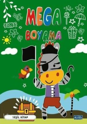 Mega Boyama-Yeşil Kitap | benlikitap.com