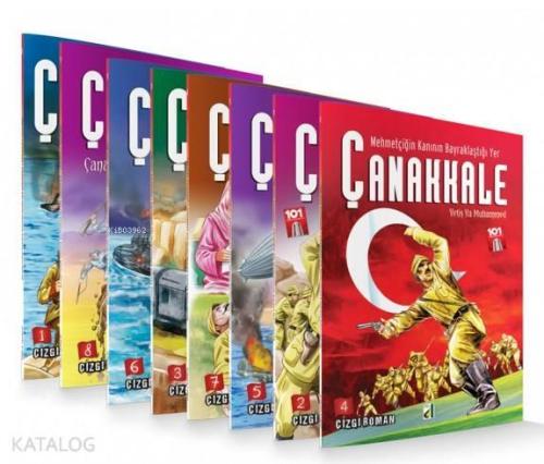 Mehmetçiğin Kanının Bayraklaştığı Yer Çanakkale (8 Kitap Takım) | benl