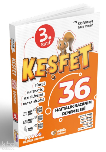 Meraklı Zihinler Yayınları 3. Sınıf 36 Haftalık  Kazanım Denemeleri