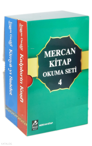Mercan Okuma Seti 4 (2 Kitap);Kimya-ı Saadet - Kalplerin Keşfi | benli