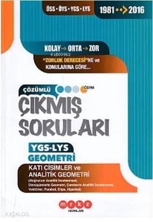 Merkez YGS LYS Geometri Katı Cisimler ve Analitik Geometri