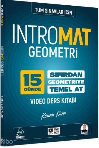 Mert Hoca Yayınları 15 Günde İntroMat Geometri Video Ders Kitabı | ben