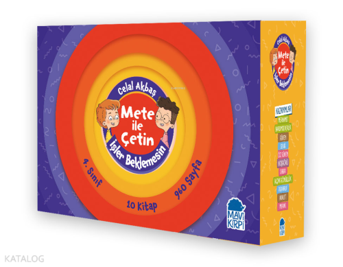 Mete İle Çetin İşler Beklemesin - 4 Sınıf Hikaye Seti (10 Kitap)