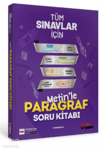 Metin'le Paragraf Soru Kitabı | benlikitap.com