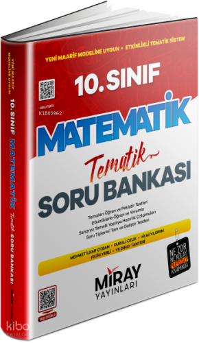 Miray 10. Sınıf Matematik Tematik Soru Bankası | benlikitap.com