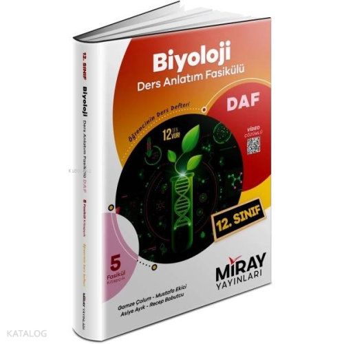 Miray 12. Sınıf Biyoloji Ders Anlatım Fasikülleri | benlikitap.com