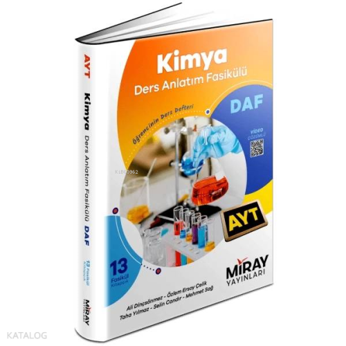 Miray AYT Kimya Ders Anlatım Fasikülleri | benlikitap.com