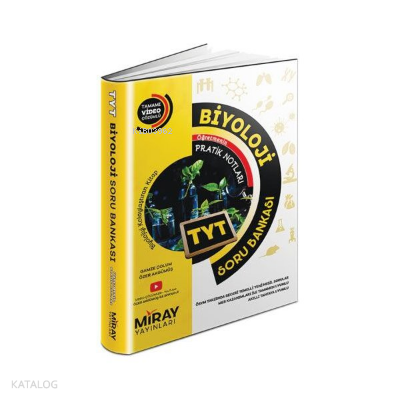 Miray TYT Biyoloji Soru Bankası | benlikitap.com