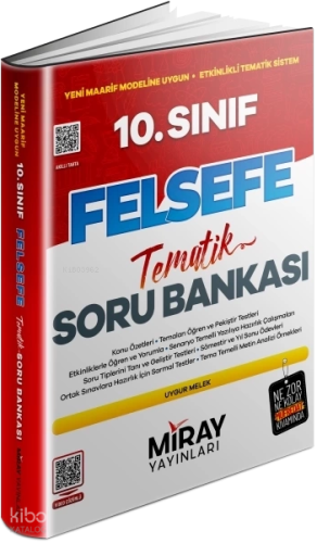 Miray Yayınları 10. Sınıf Felsefe Konu Özetli Tematik Soru Bankası | b