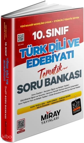 Miray Yayınları 10. Sınıf Türk Dili ve Edebiyatı Konu Özetli Tematik S