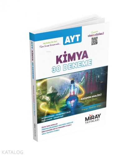 Miray Yayınları AYT Kimya 30 Deneme | benlikitap.com