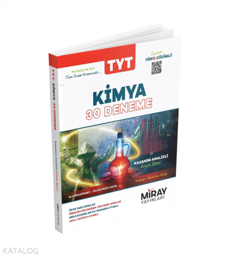 Miray Yayınları TYT Kimya 30 Deneme | benlikitap.com