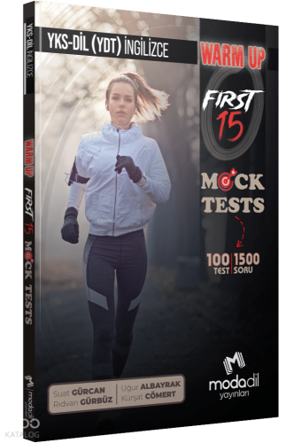Modadil Yayınları YKSDİL (YDT) Warm Up - Fırst 15 - Mock Tests | benli