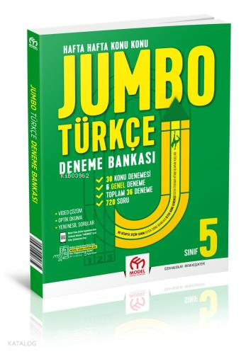 Model Eğitim Yayıncılık 5.Sınıf Jumbo Türkçe Deneme