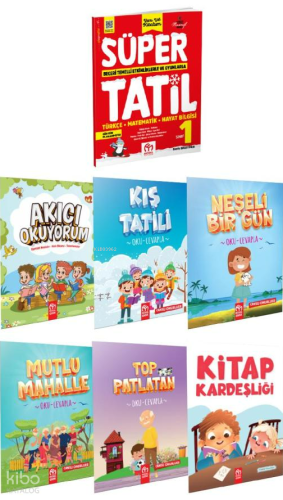 Model Eğitim Yayınları 1.Sınıf Süper Yarıyıl Tatil Kitabı | benlikitap