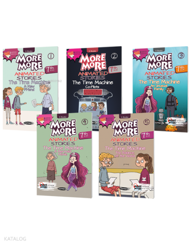 More & More Hikaye Seti Kutulu (5 Kitap) | benlikitap.com