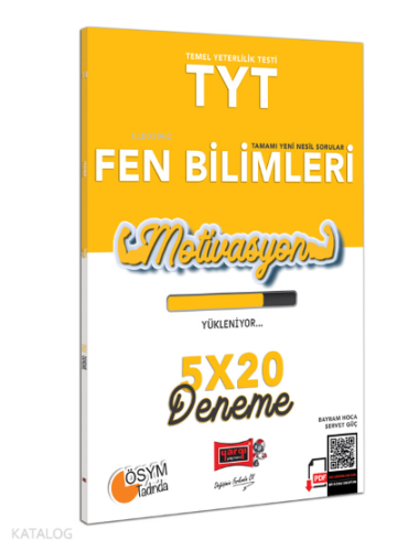 Motivasyon TYT Fen Bilimleri 5x20 Deneme