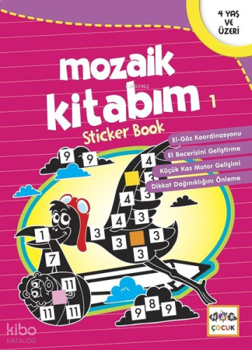 Mozaik Kitabım ;Sticker Book 3 | benlikitap.com