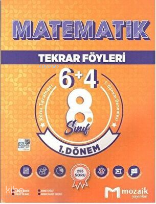 Mozaik Yayınları 8. Sınıf Türkçe 5 + 4 Tekrar Föyü Özel Baskı | benlik