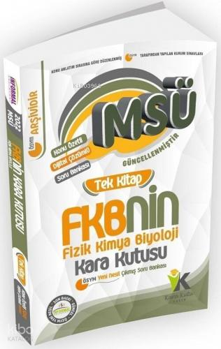 MSÜ FKBNİN (Fizik Kimya Biyoloji)Kara Kutusu TEK KİTAP Konu Özetli Dijital Çözümlü Soru Bankası