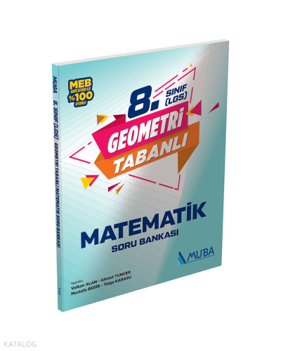 Muba 8. Sınıf Geometri Tabanlı Matematik Soru Bankası | benlikitap.com