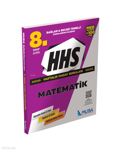 Muba 8. Sınıf Matematik Haftalık Hasat Soruları (HHS) | benlikitap.com
