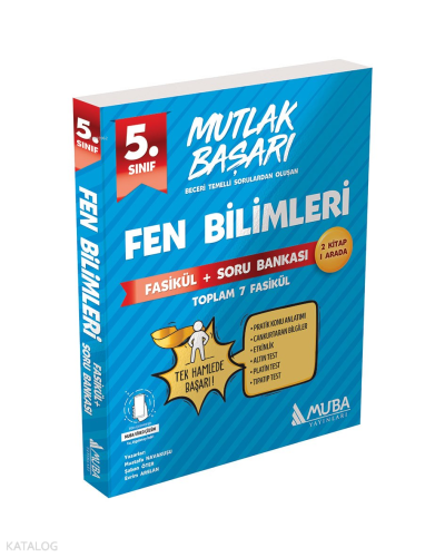 Muba Yayınları 5.Sınıf Fen Bilimleri Fasiküller+Soru Bankası
