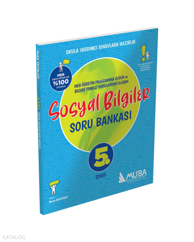 Muba Yayınları 5. Sınıf Sosyal Bilgiler Soru Bankası
