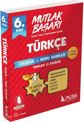 Muba Yayınları 6. Sınıf Türkçe Fasikül ve Soru Bankası
