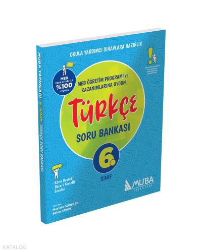 Muba Yayınları 6. Sınıf Türkçe Soru Bankası